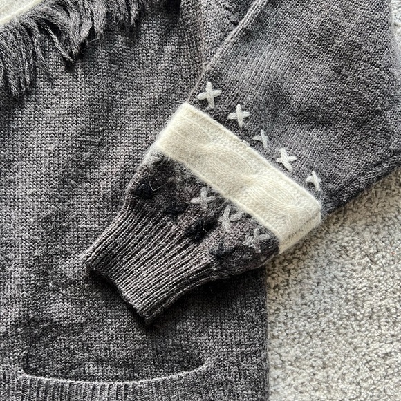 Rene Derhy Paris The Cotton Collection Wool Blend Sweater Dress - Picture 2 of 7